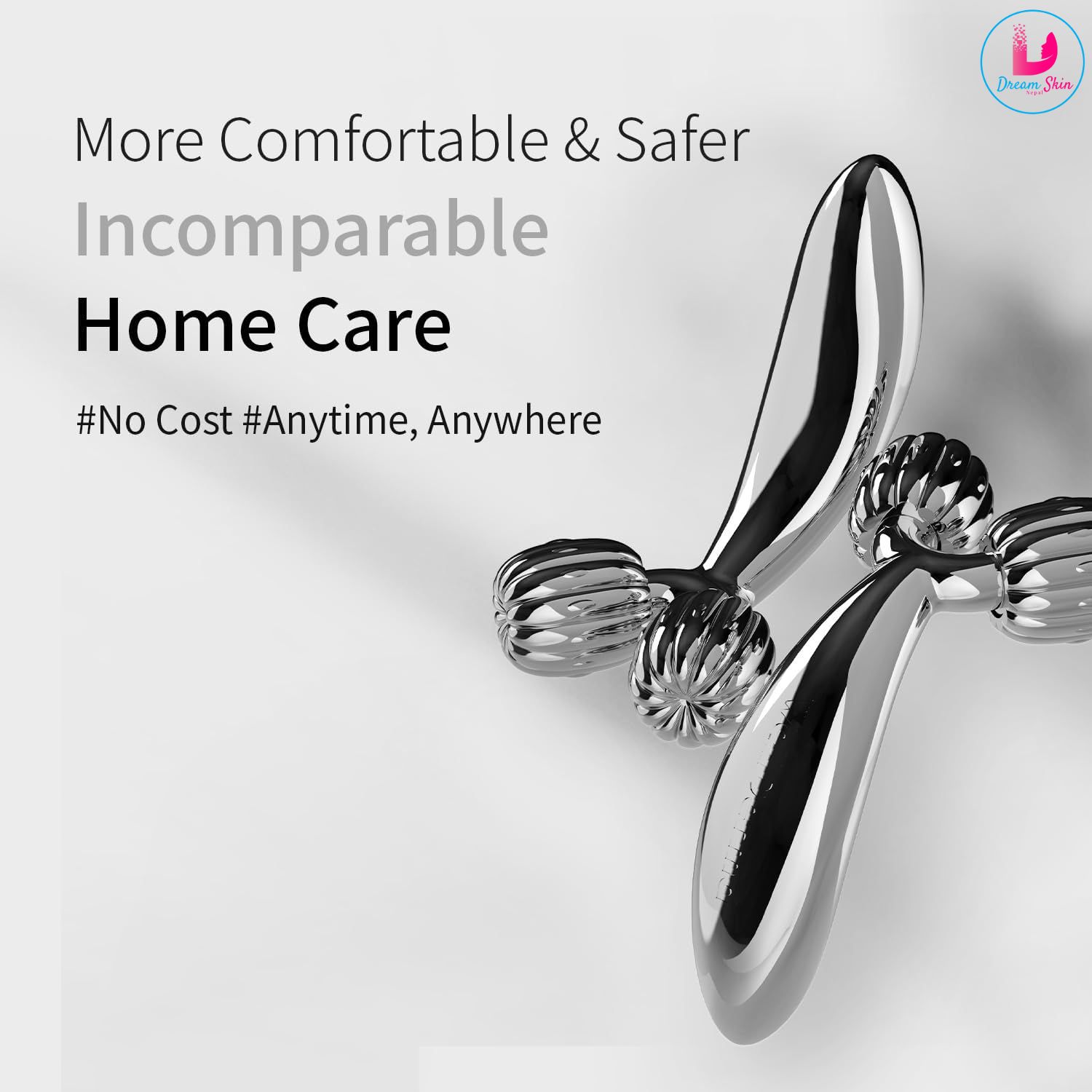 WellDerma  Face Lifting Compact Roller [Silver]